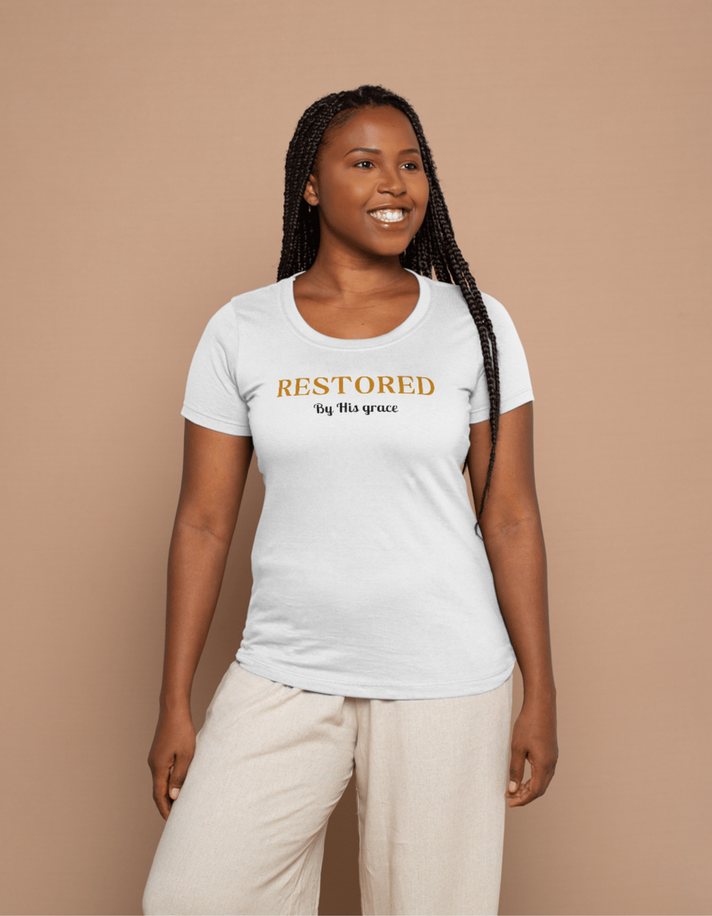 RESTORED Premium Christian Tee
