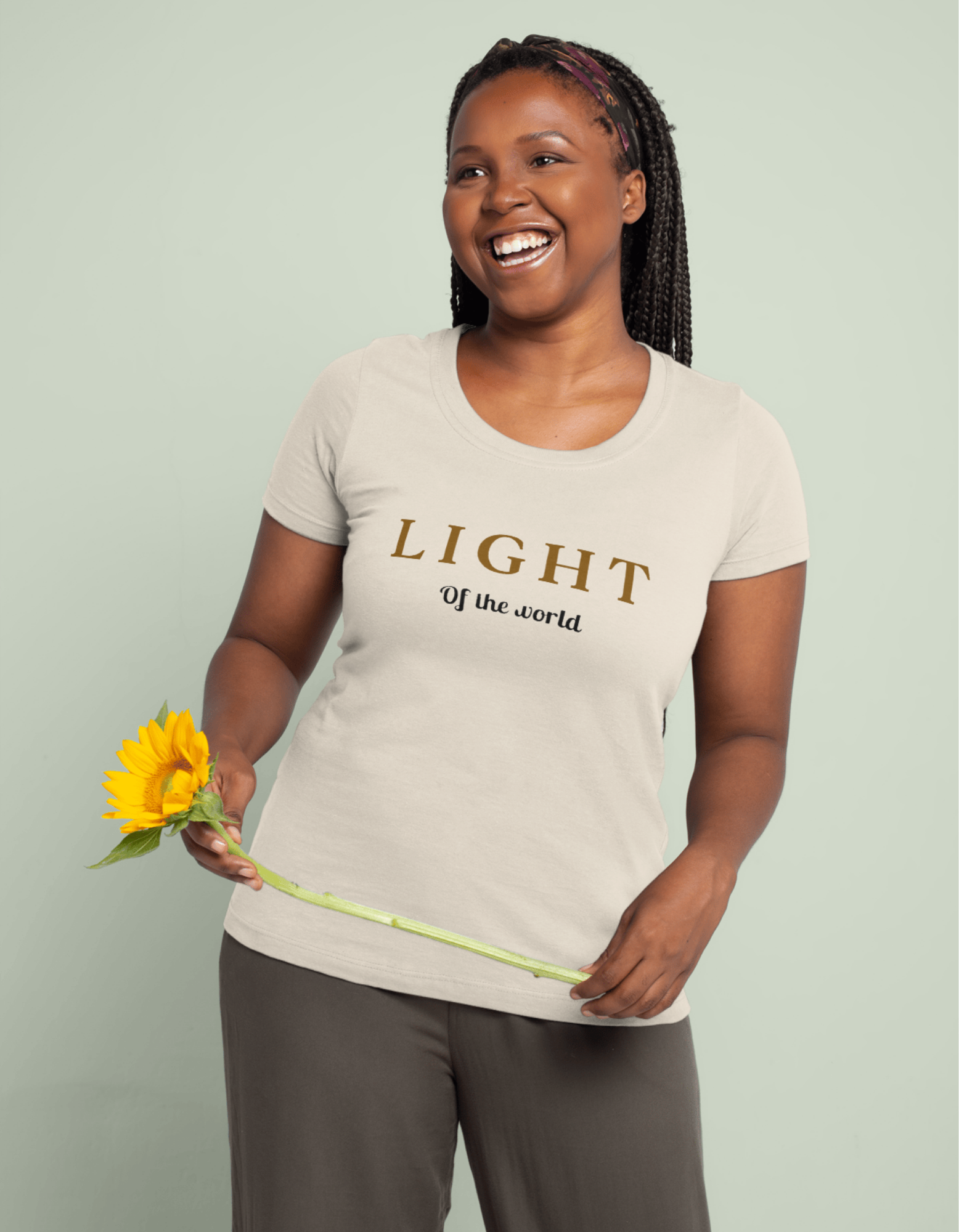 Light Of the world Premium Christian Tee